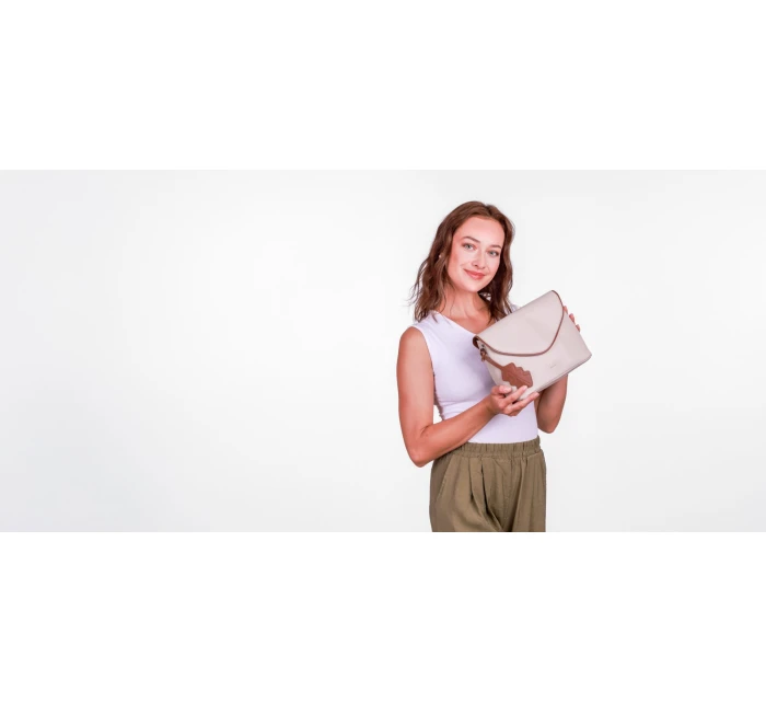 Dámská kabelka Vuch Byrsa E Creme