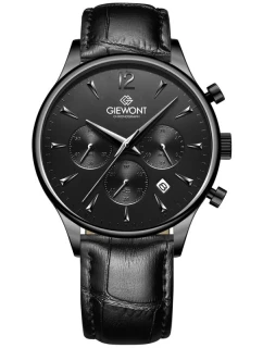Pánské hodinky Giewont Chronograph Sapphire Black GW6310-A1