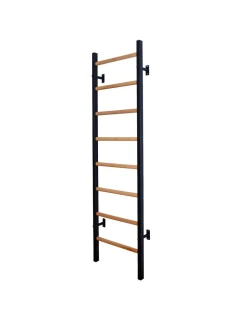 DŘEVĚNÝ KOVOVÝ GYMNASTICKÝ ŽEBŘÍK SE 4 DRŽADLY BENCHK 200B