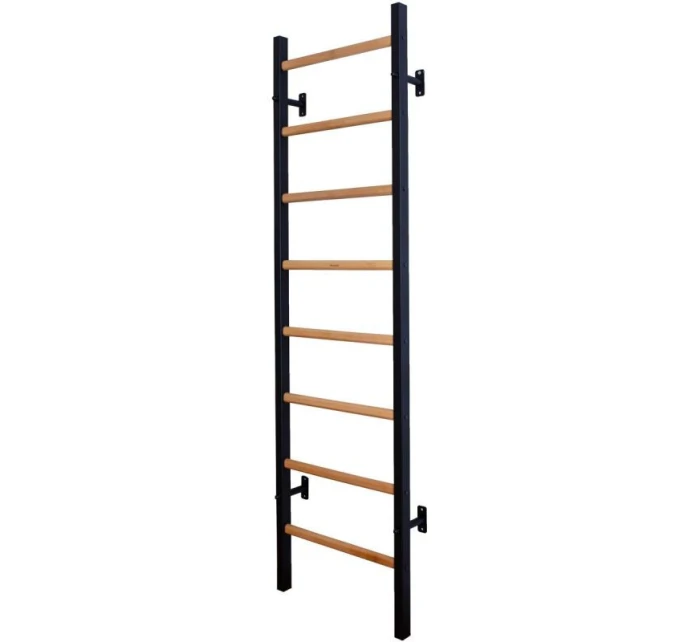 DŘEVĚNÝ KOVOVÝ GYMNASTICKÝ ŽEBŘÍK SE 4 DRŽADLY BENCHK 200B