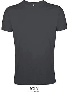 SOL'S Regent Fit Pánské tričko "Slim Fit" 25.0553 dark grey