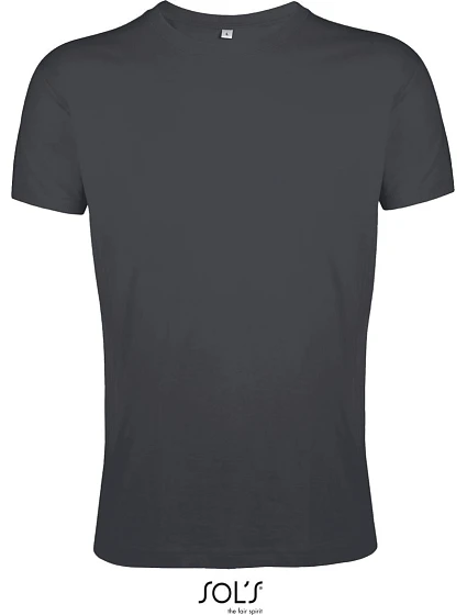 SOL'S Regent Fit Pánské tričko "Slim Fit" 25.0553 dark grey