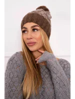 Čepice Paris fleece model 18750769 - K-Fashion Čepice Paris fleece model 18750769 - K-Fashion