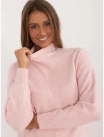 Jumper AT SW model 20503902 světle růžový - FPrice Jumper AT SW model 20503902 světle růžový - FPrice