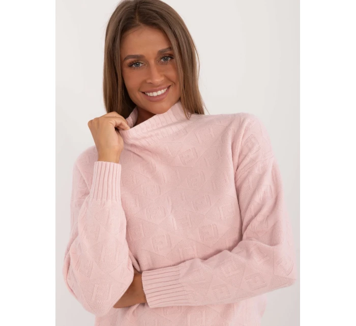 Jumper AT SW model 20503902 světle růžový - FPrice Jumper AT SW model 20503902 světle růžový - FPrice