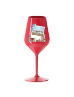 Personalizovaná nerozbitná sklenice s polaroidem z dovolené