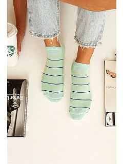 Dámské tenké pruhované ponožky model 22066733 - Milena