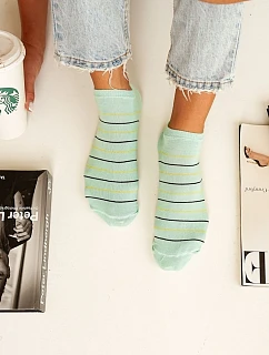Dámské tenké pruhované ponožky model 22066733 - Milena