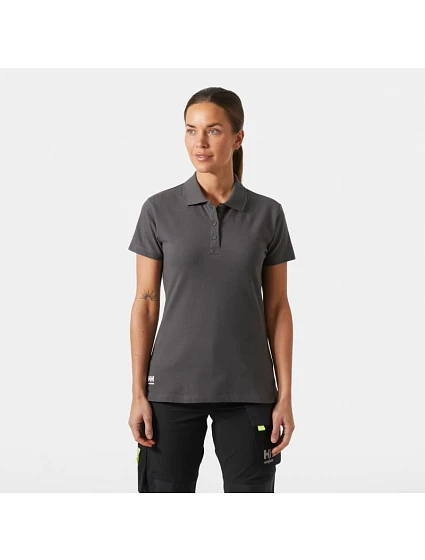 Classic Dámské piqué polo "Classic" grey fog model 22434250 - Helly Hansen Classic Dámské piqué polo "Classic" grey fog model 22434250 - Helly Hansen