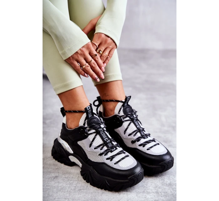 Dámská sportovní obuv Memory Foam System Big Star KK274053 Černo-šedá