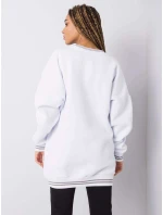 Mikina DS BL 1123.18 bílých