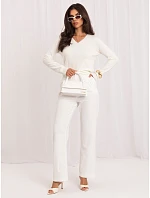 Sweter IR SW model 22278388 ecru - FPrice Sweter IR SW model 22278388 ecru - FPrice