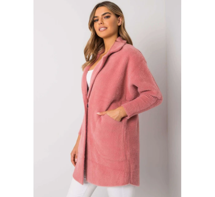 Dámský kabát MBM PL model 21416240 růžový - FPrice