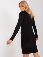 Sukienka PM SK model 18955486 czarny - FPrice Sukienka PM SK model 18955486 czarny - FPrice