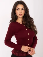 Jumper PM SW YIS1027.85 bordó