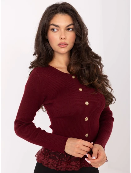 Jumper PM SW YIS1027.85 bordó