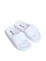 Dětské módní pantofle Big Star - bílé