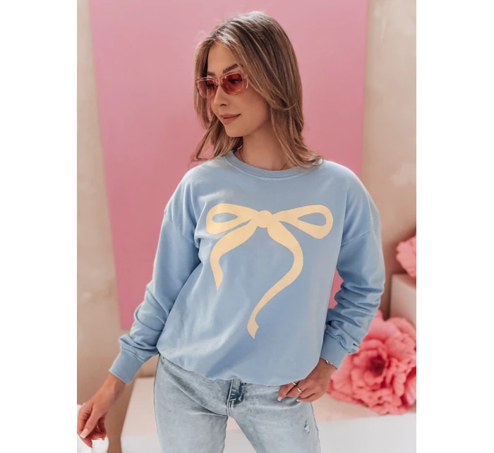 Dámská oversize mikina SOFTTIE modrá FashionStreet BY1377 Dámská oversize mikina SOFTTIE modrá FashionStreet BY1377