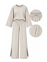 Piżama Luna 1312 dł/r S-2XL Beż Piżama Luna 1312 dł/r S-2XL Beż