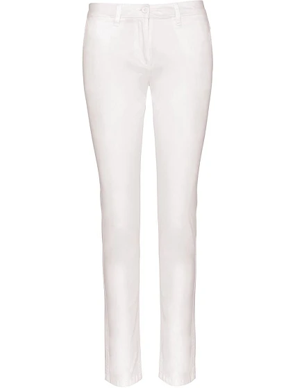 Kariban K 741 Dámské chino kalhoty 20.K741 white