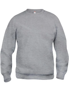 Basic Unisex mikina grey melange model 22471014 - Clique
