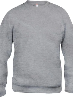 Clique Basic Roundneck Unisex mikina 67.2130 grey melange