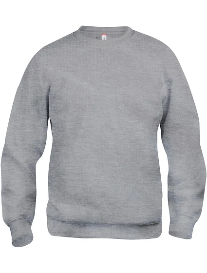 Basic Unisex mikina grey melange model 22471014 - Clique Basic Unisex mikina grey melange model 22471014 - Clique