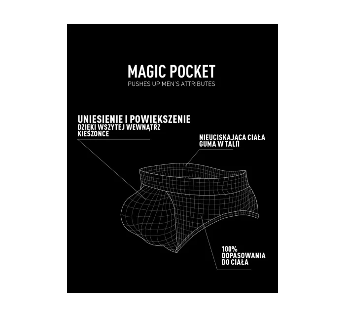 Atlantic MP-1569/02 Magic Pocket barva:černá