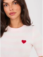 Jumper PM SW SF162.80 světle růžový Jumper PM SW SF162.80 světle růžový