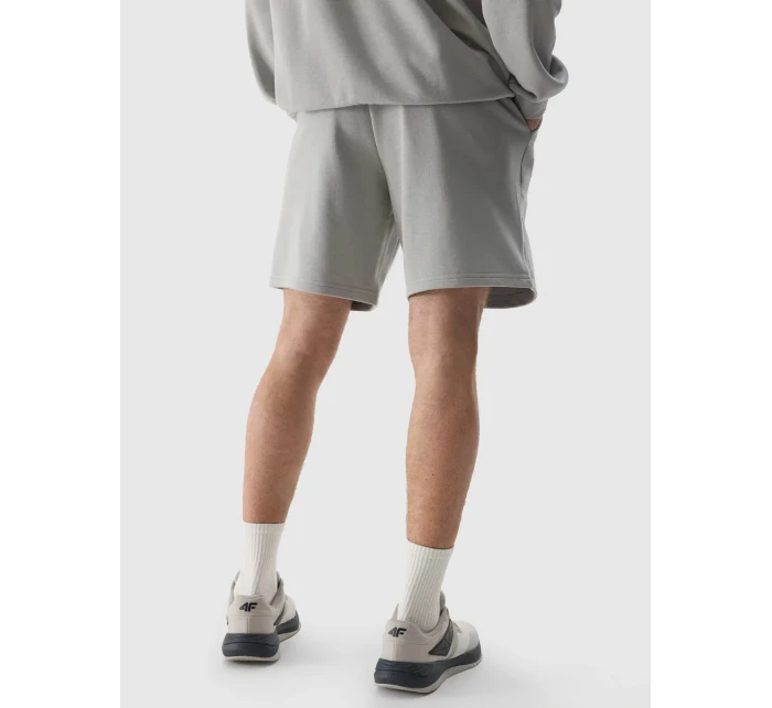 Pánské teplákové šortky 4F - šedé