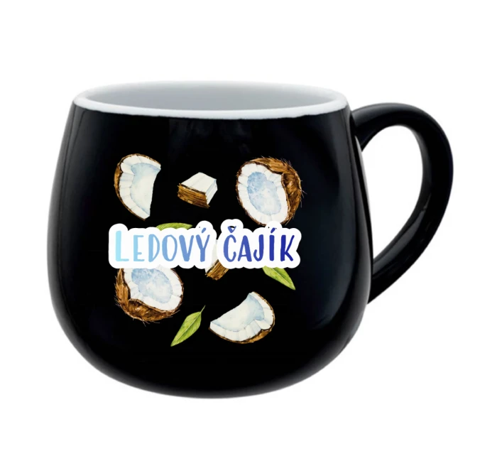 Personalizovaný keramický hrníček s ovocem a textem 