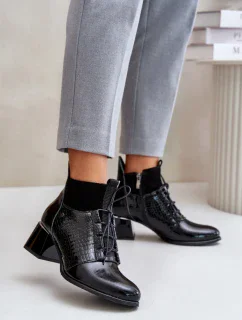 Boty na podpatku  model 202811 Step in style