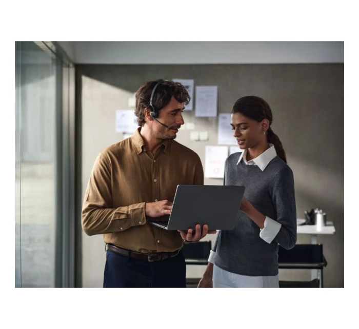 Shokz OpenMeet mic-ANC USB-C bezdrátová sluchátka s kostmi + adaptér USB-A černá