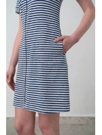 Vamp - Pohodlné celopropínací froté šaty 16930 - Vamp Vamp - Pohodlné celopropínací froté šaty 16930 - Vamp