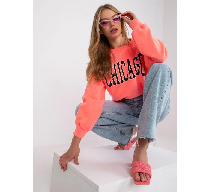 Mikina EM BL 617 C.29X fluo růžová