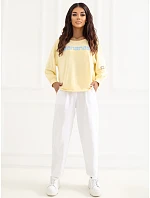 Bluza RV BL model 22084210 jasny żółty - FPrice Bluza RV BL model 22084210 jasny żółty - FPrice