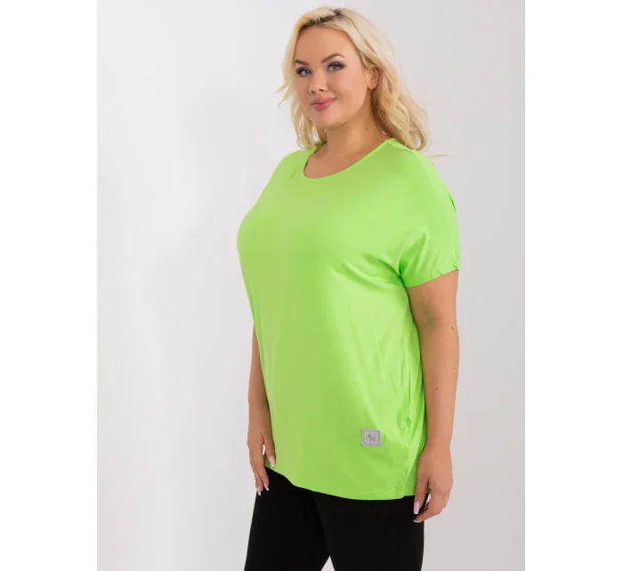 Bluzka RV BZ model 19915370 limonkowy - FPrice Bluzka RV BZ model 19915370 limonkowy - FPrice