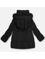 Černá péřová dámská oversize bunda S'West (B8539-1)
