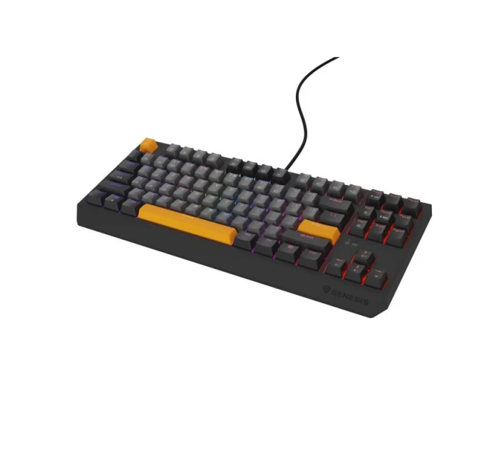 model 21491516 230 TKL Herní klávesnice USB + RF Wireless + Bluetooth QWERTY Černá, šedá, oranžová - Genesis model 21491516 230 TKL Herní klávesnice USB + RF Wireless + Bluetooth QWERTY Černá, šedá, oranžová - Genesis