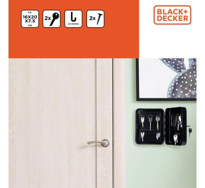 SKŘÍŇKA NA KLÍČE BLACK + DECKER