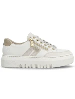 Dámské kožené tenisky na platformě béžové Rieker M1912-80 Dámské kožené tenisky na platformě béžové Rieker M1912-80