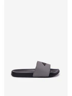 Pánské Pantofle 4F 4FRMM00FSLIM011-25S Šedé