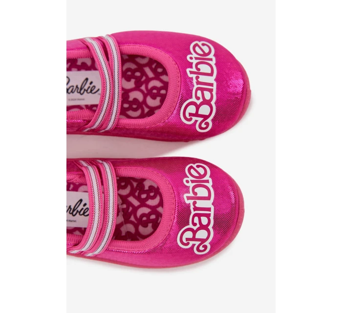 Baletky Pantofle Pro Dívky BARBIE Růžové Adrisse