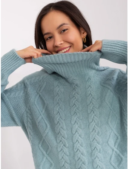 Sweter AT SW  ciemny model 20742435 - FPrice