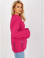 Svetr BA SW 8043.08X fuchsiový