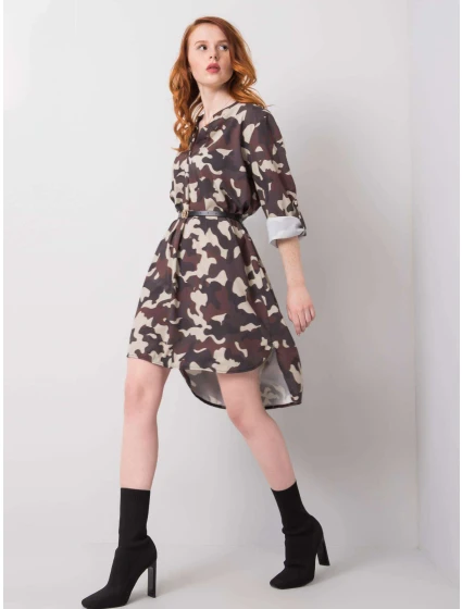 Sukienka DHJ SK model 21764468 beżowy - FPrice