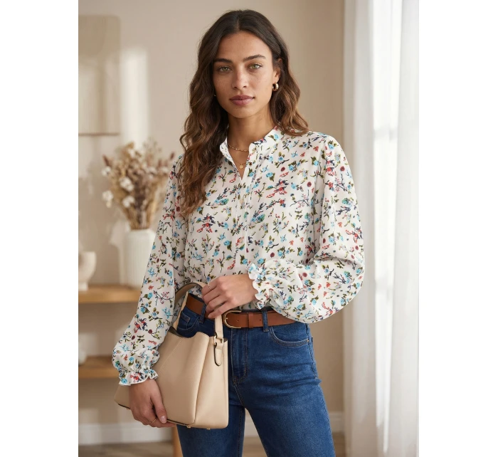 Košile LK KS 509972.96 bílo-modrá Košile LK KS 509972.96 bílo-modrá