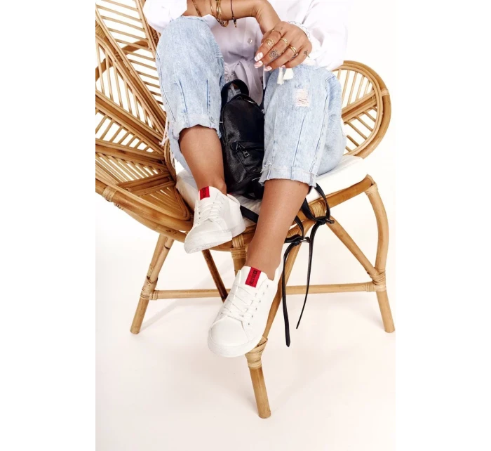 Dámské módní tenisky Big Star - bílé Dámské módní tenisky Big Star - bílé