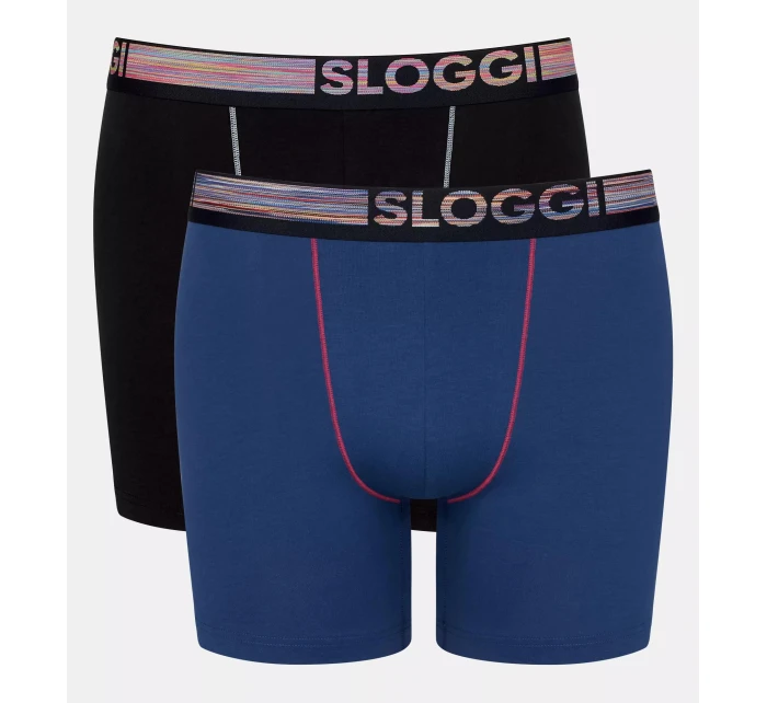 sloggi men GO ABC Natural B Short C2P - BLUE - SLOGGI BLUE - SLOGGI