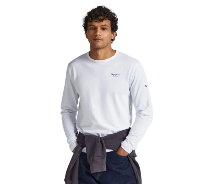 Tričko Pepe Jeans Original Basic 2 M s dlouhým rukávem PM508211 Tričko Pepe Jeans Original Basic 2 M s dlouhým rukávem PM508211